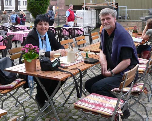 Inge Auerbacher und Rudolf Post