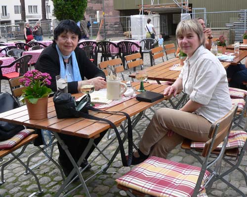 Inge Auerbacher und Friedel Scheer-Nahor